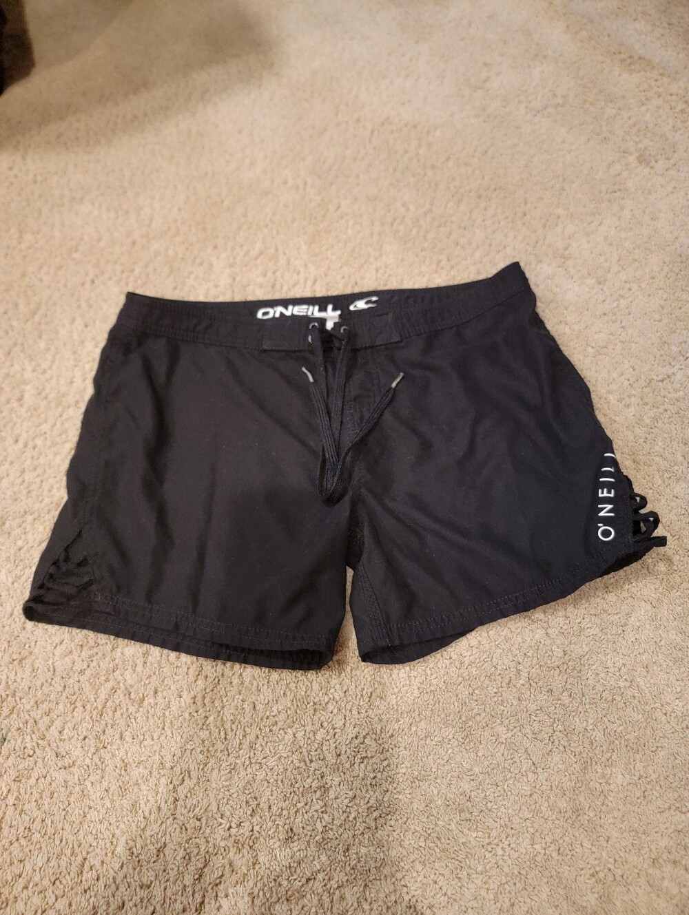 Black O'neill Shorts With Cutouts